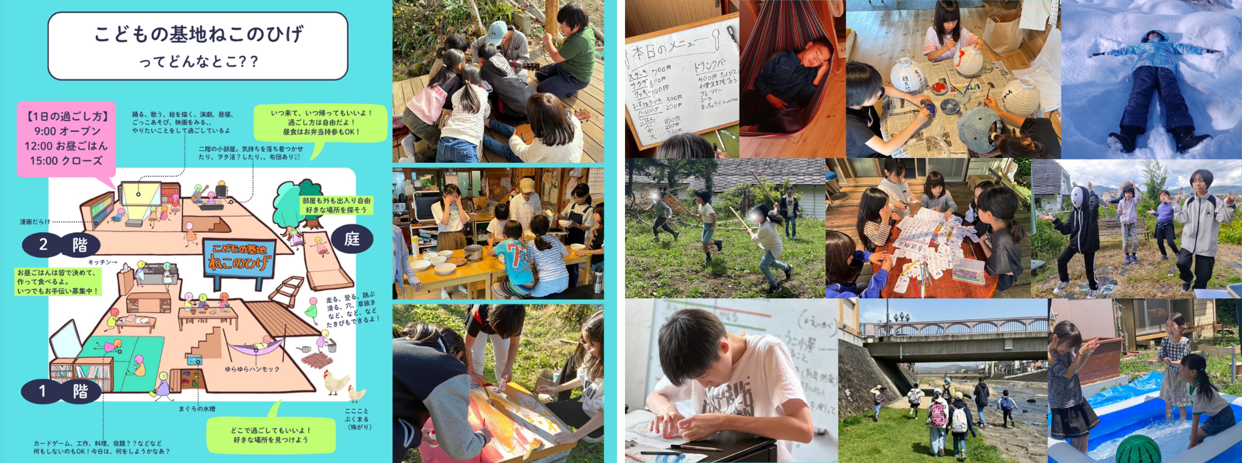 【こどもの居場所＠飛騨高山】　NPO法人ねこのひげの様子