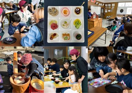 【地域の食育食堂】 どんぐり山の様子1
