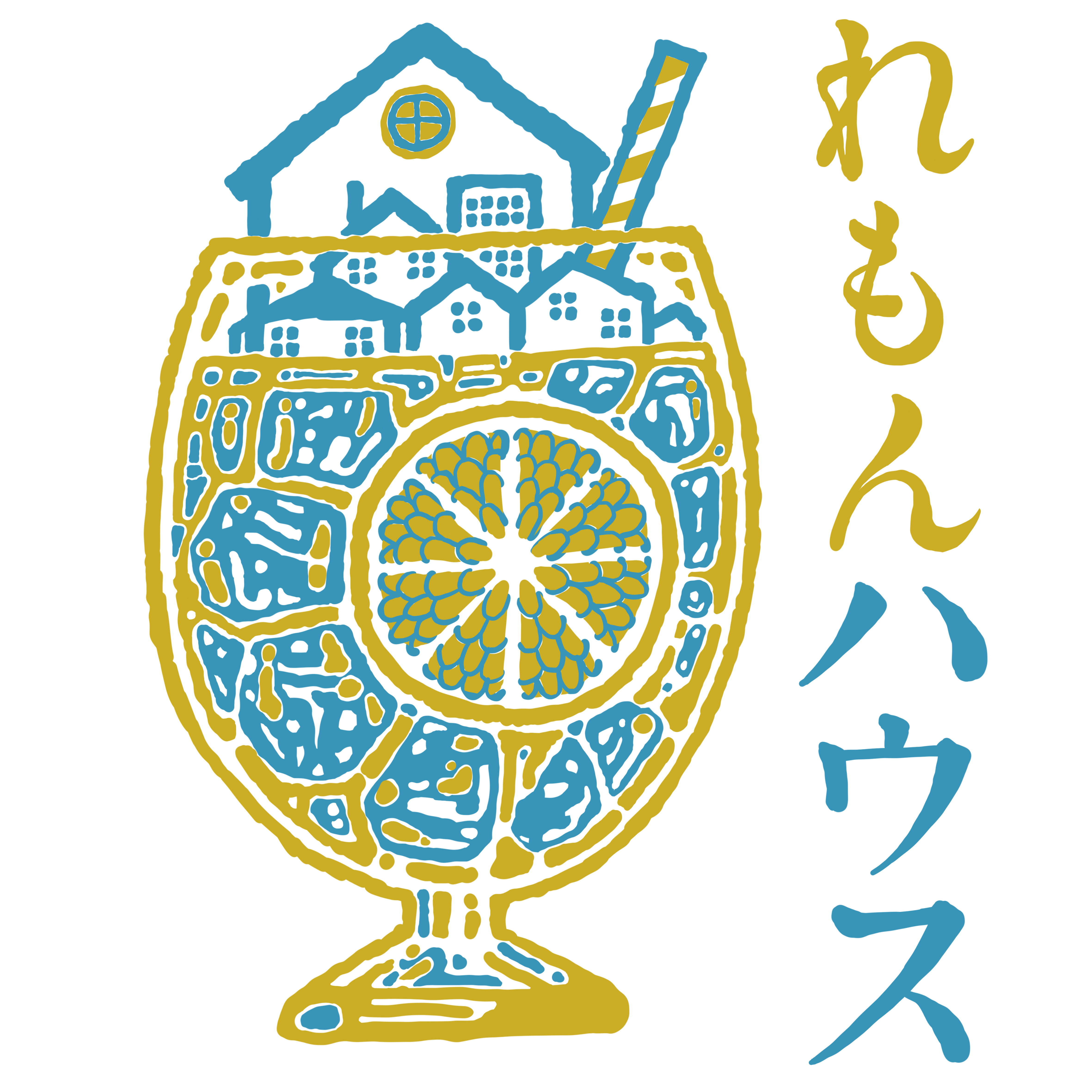 【図書室と部室】　一般社団法人 青草の原のロゴ