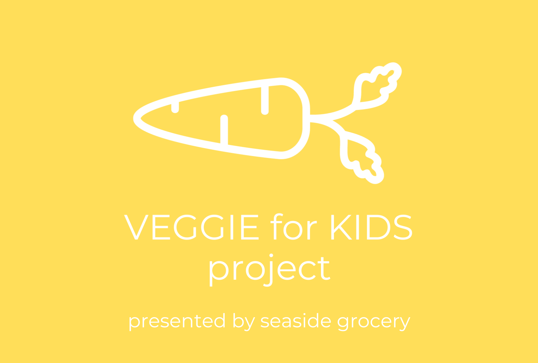 VEGGIE for KIDS プロジェクトのロゴ