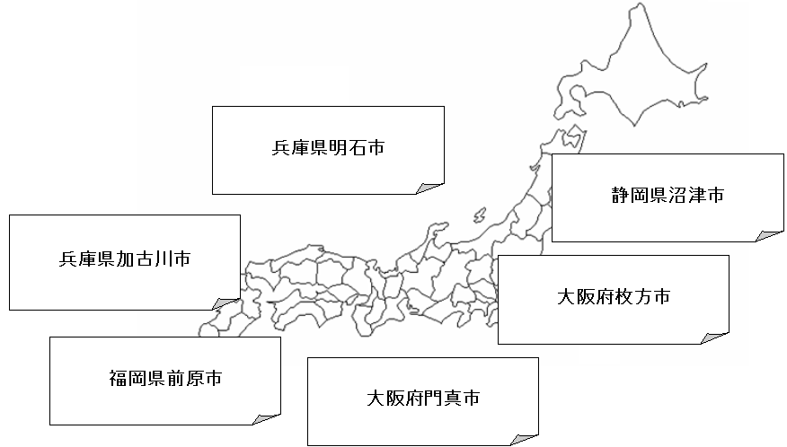 日本地図