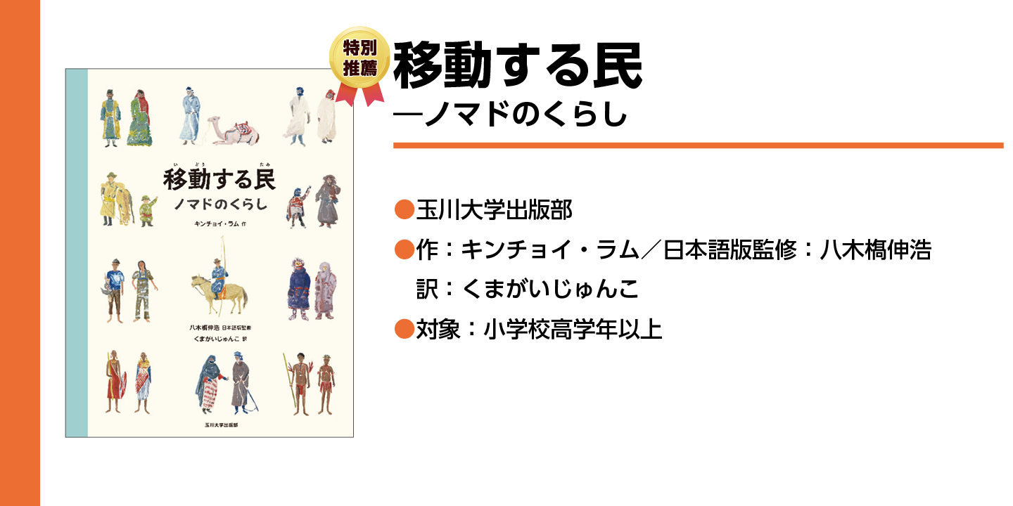 【移動する民】いろいろな民族衣装を着た2人組の絵