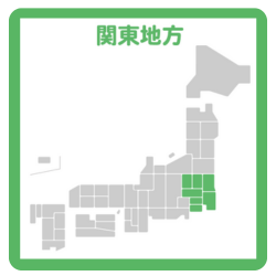 関東地方の地図